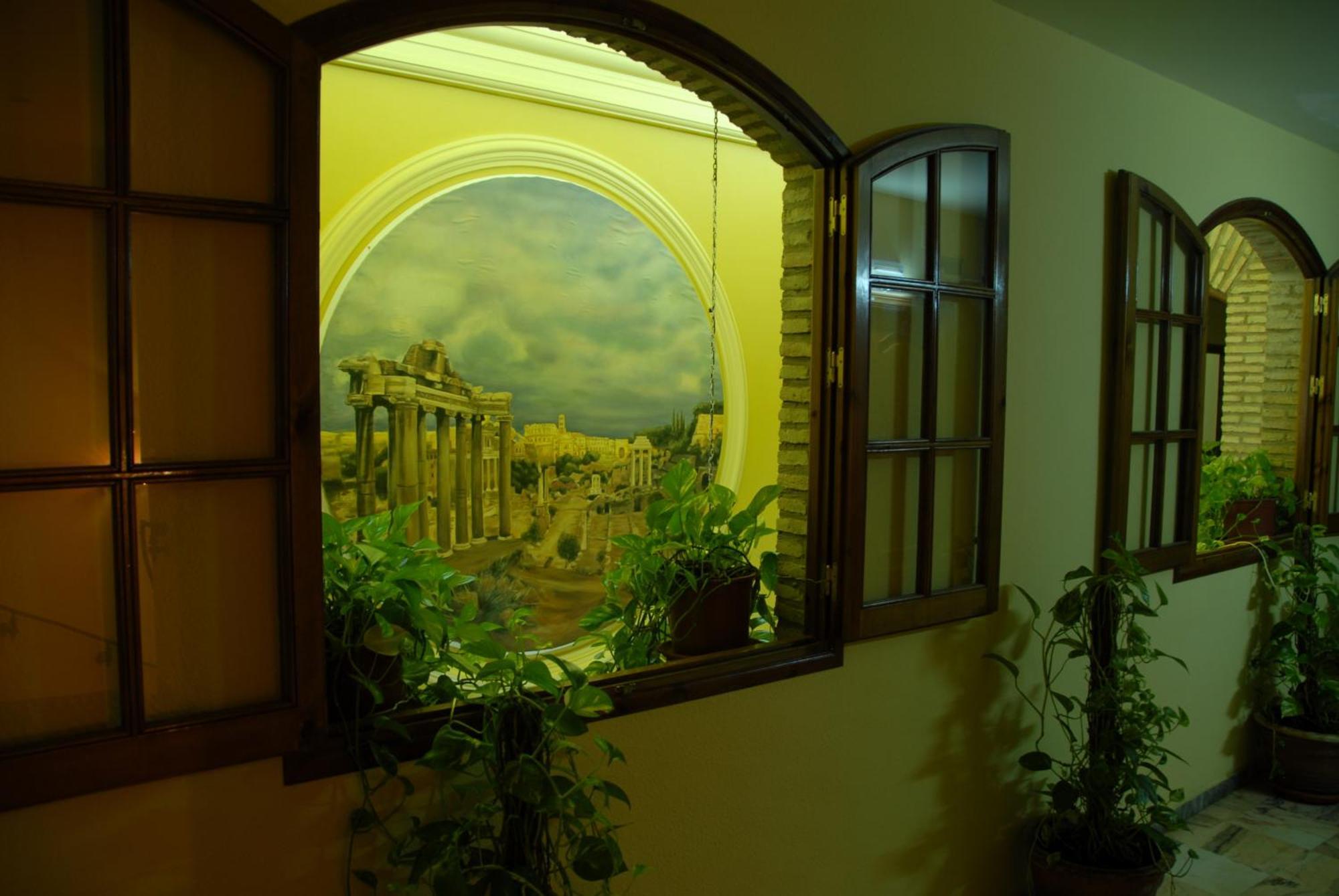 Hotel Anfiteatro Romano Santiponce Buitenkant foto