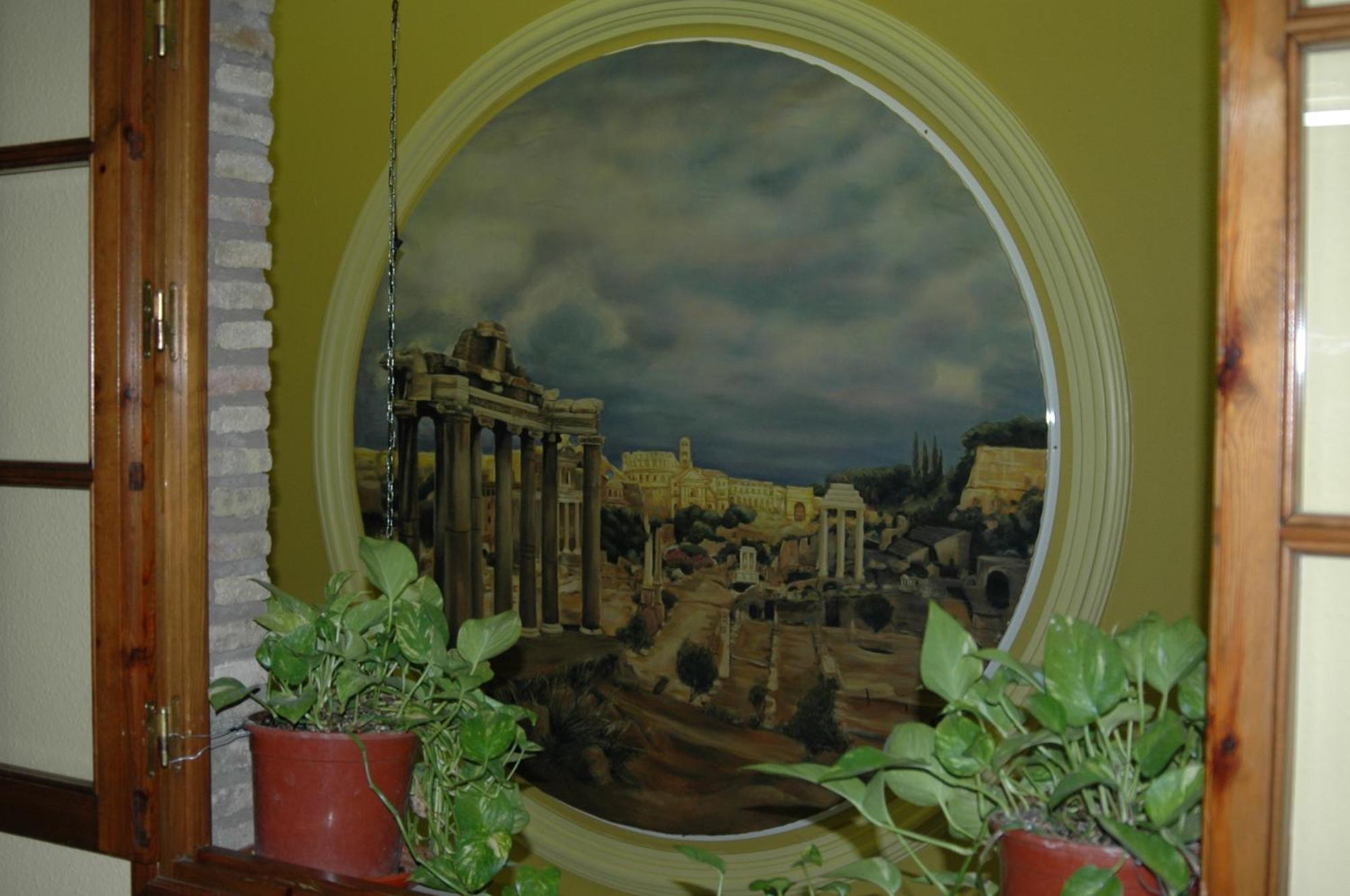 Hotel Anfiteatro Romano Santiponce Buitenkant foto